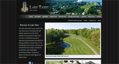 Desktop Screenshot of laketansigolf.com