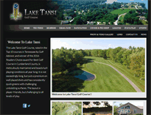 Tablet Screenshot of laketansigolf.com